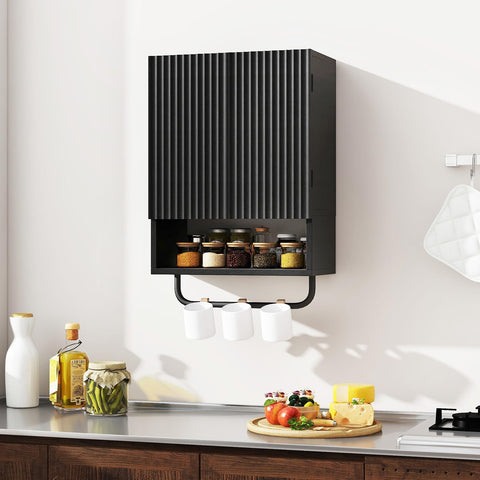 IBUYKE Bathroom Wall Cabinet Storage Cabinet Cupboard WBS003B