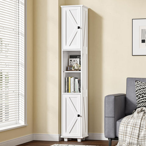 Skokliz Tall Bathroom Cabinet Storage, 180x30x30 cm Bathroom cupboards