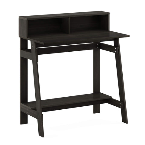 Furinno Simplistic A Frame Computer Desk, Study Desk, Writing Desk, Espresso