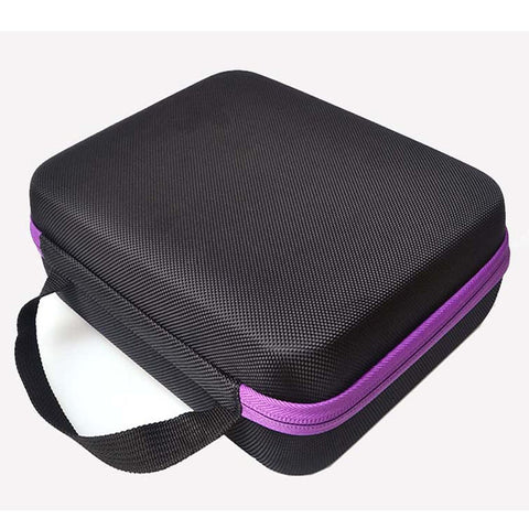 30 Bottles Capacity 10ml 15ml Essential Oils Holder Traveling EVA Carrying Case Storage Box Organizer w/Label Stickers + Bottle Opener