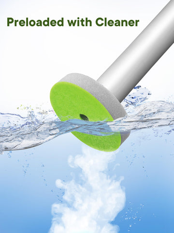 Disposable Toilet Brush and Holder Set, Toilet Bowl Cleaner Wand with 36 Refill Heads, Toilet Brush for Bathroom, Toilet Bowl Brush and Holder