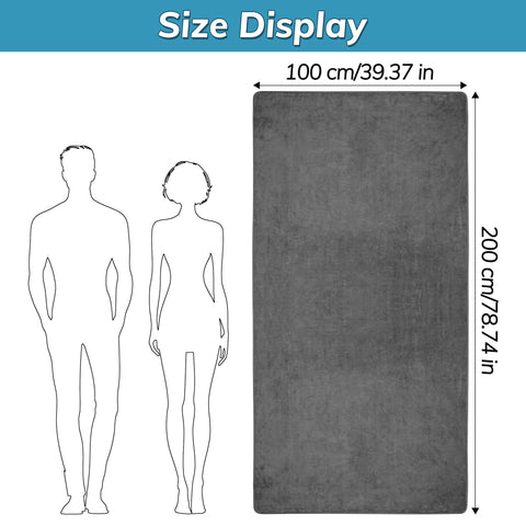 Extra Large Bath Sheets & Towels for Adults - 100x200cm