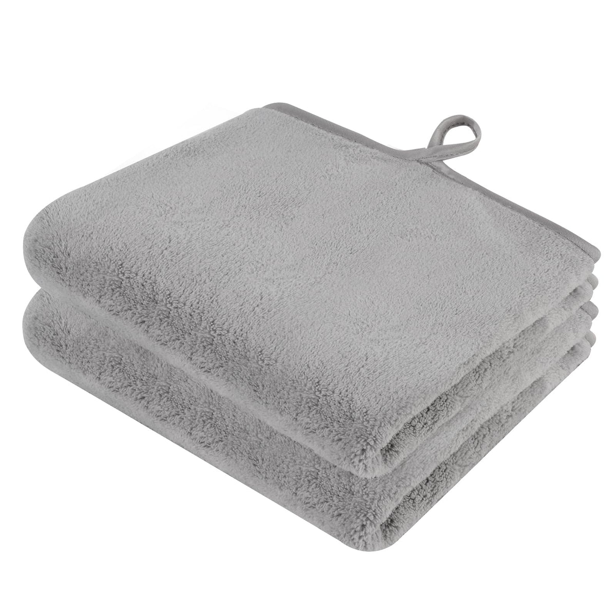 VIVOTE 2 Pack Kitchen Hand Towel with Lanyard Hand Towels for Bathroom