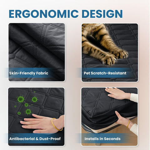 Ystyle Fitted Sheet 90 x 200 cm, Microfibre, Fitted Sheet - Mattress Height up to 30 cm, Black
