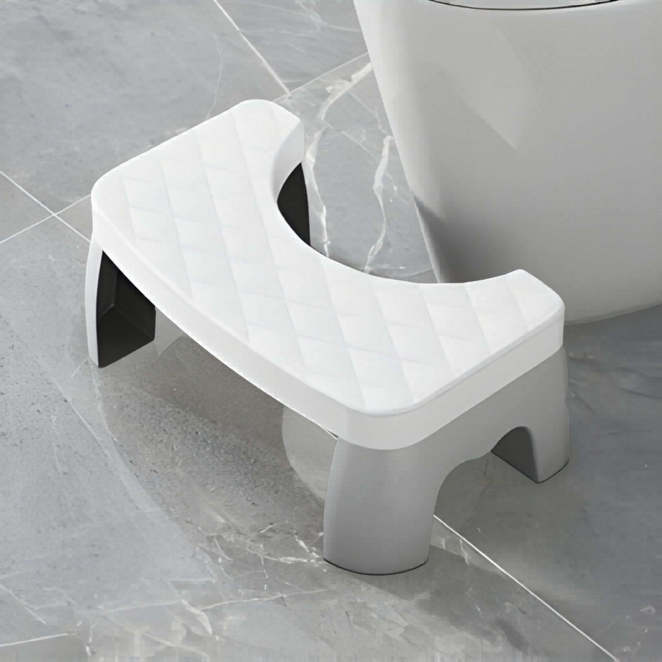 Poop Stool for Adults – Bathroom Toilet Stool for adults | Toilet Step & Foot Rest for Toilet | Ergonomic Poo Stool for Healthy Sitting Position