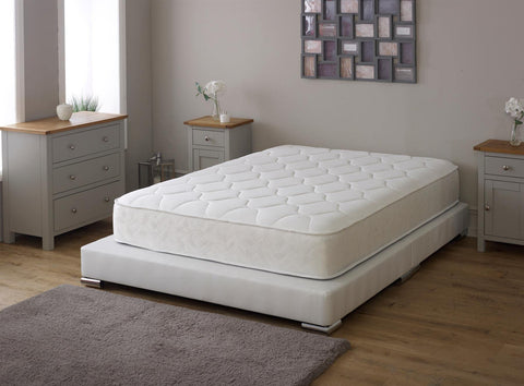 Starlight Beds Serene White Small Double Mattress, 4ft x 6ft3