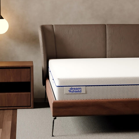 Queen Mattress 120x190x18cm, 7.1-Inch Orthopedic Comfort Foam Bed with Motion Isolation & DualTemp Climate Control