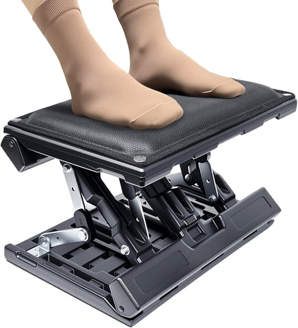 Foot Rest Under Desk Infinite Adjustable, for Office Home Gaming, Foldable