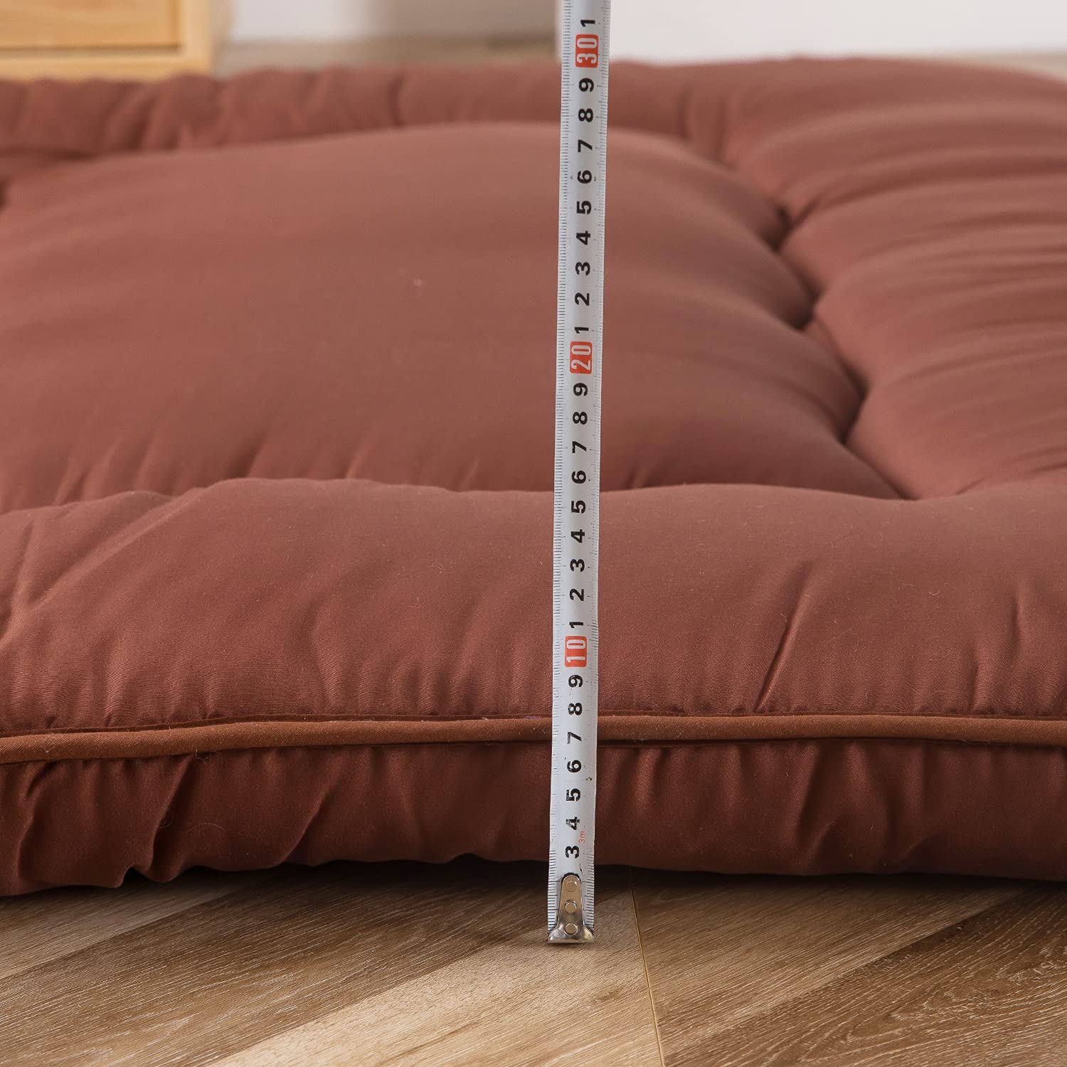MAXYOYO Futon Mattress, Padded Japanese Floor Mattress Quilted Bed Mattress Topper