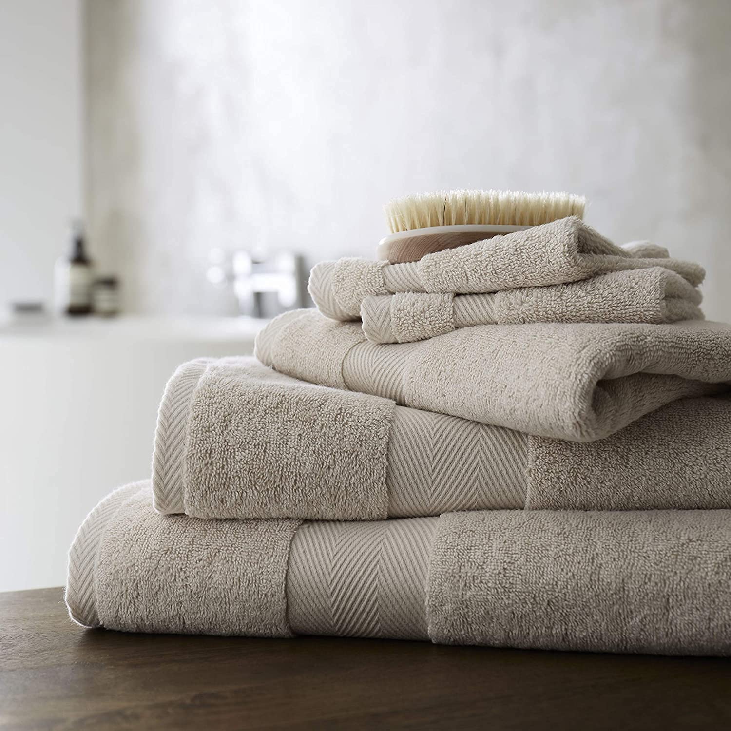 Bianca Silk 70x127 cm Bath Towel Oyster