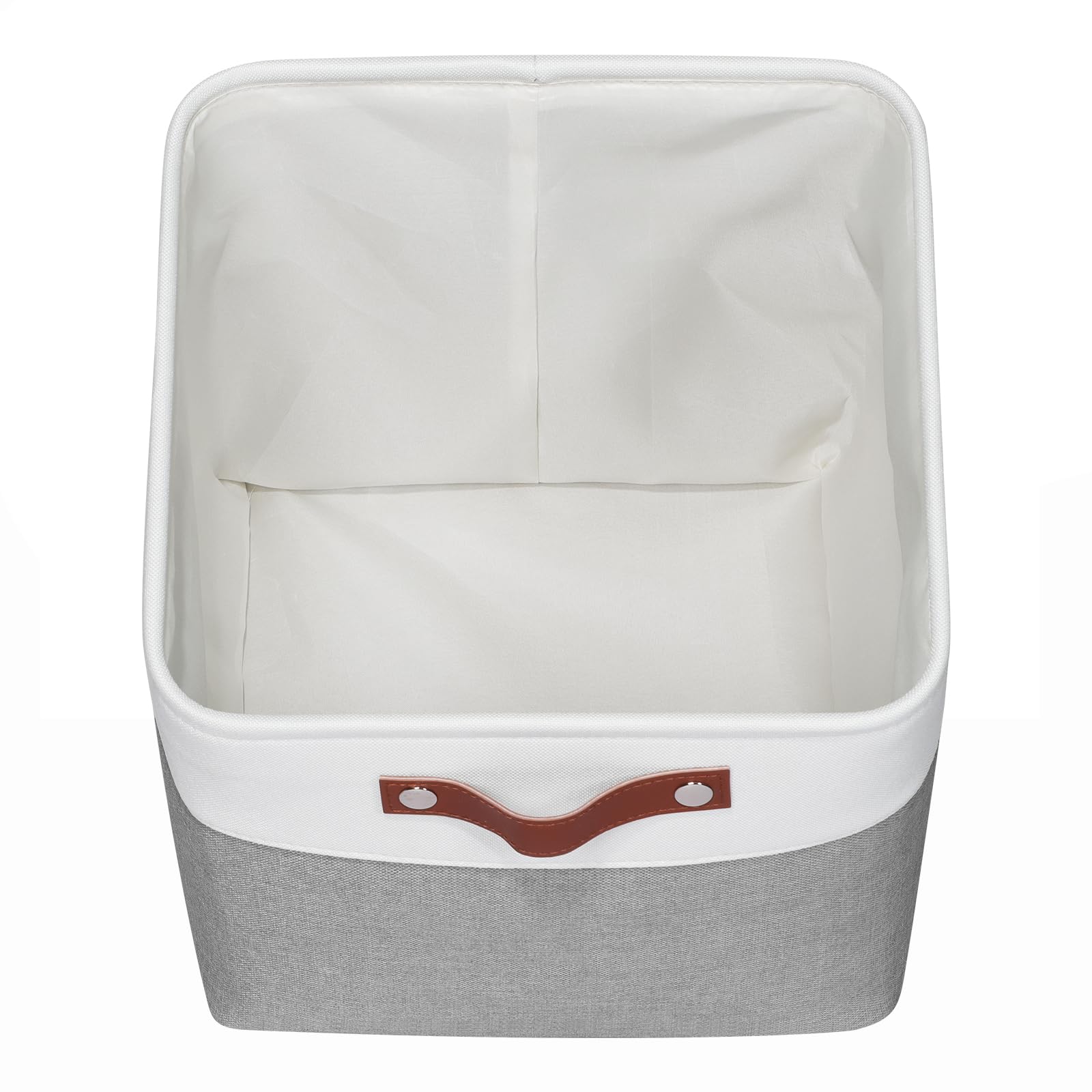 Syeeiex Foldable Storage Baskets for Shelves 30.5 cm Fabric Cube Organizer