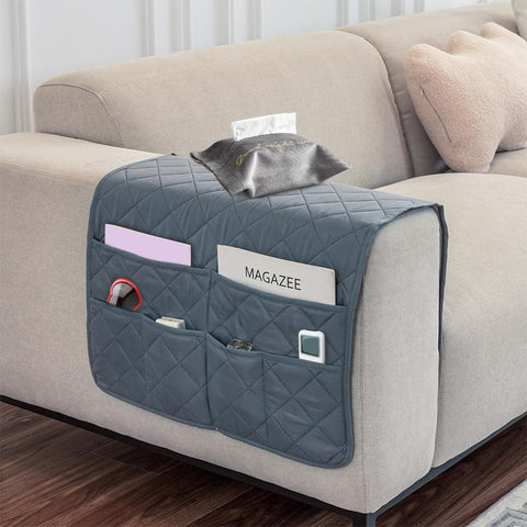 SITAKEGS Waterproof Sofa Armrest Organizer Couch Armchair Caddy Storage Bag