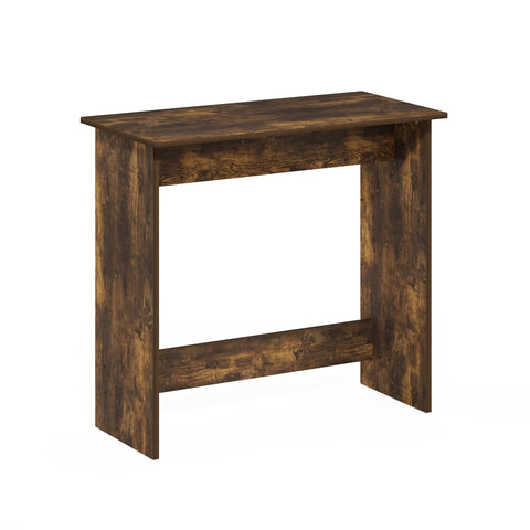 Furinno SIMPLISTIC Small Desk, Gaming Desk, Computer Desk, Office Desk for Home Office, Bedroom, Study Room, Dorm, Amber Pine