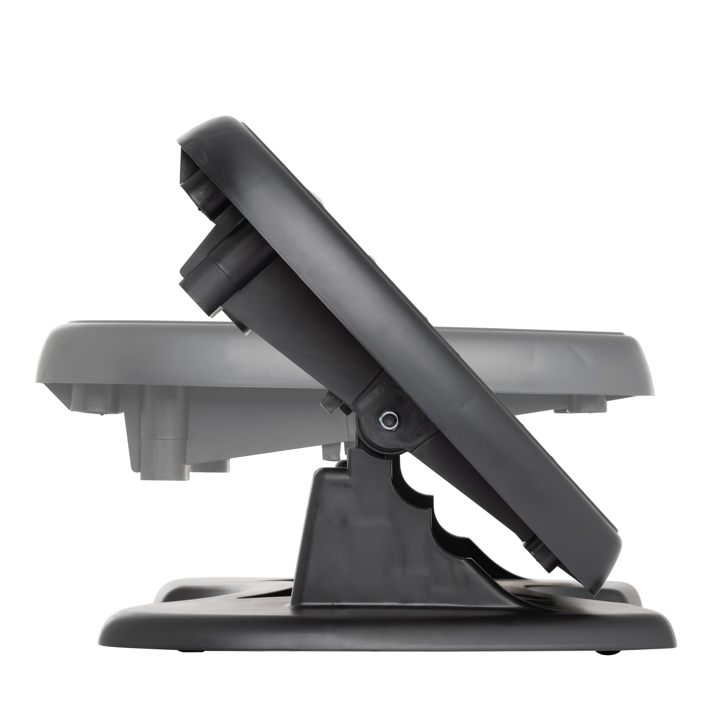 Unilux Nymphea Ergonomic Footrest – Adjustable Height & Tilt, Anti-Slip, Black, 42 x 32 cm