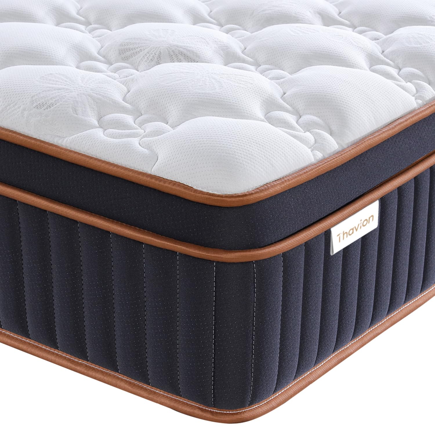 Thavion 3FT Single mattress, 12inch Single hybrid memory foam mattress,9-zone design with pocket springs and orthopaedic support