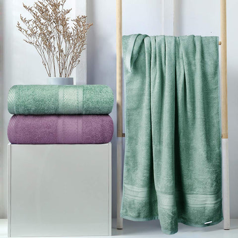 Yoofoss Bamboo Face Cloths 10 Pack Baby Wash Cloths Towel (70x140 cm (2 Pack))