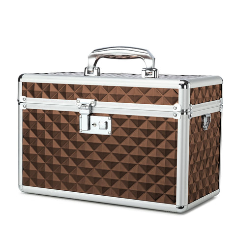 HEWEI WORKS Medication LockBox with Key, Lockable Medicine Storage Box, Security Lock Box, Medical Organizer