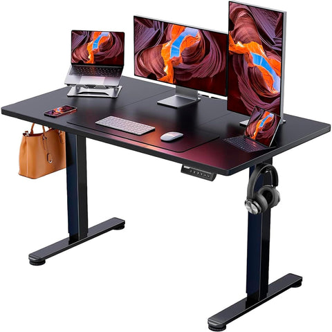ErGear Electric Standing Desk 120 x 60cm 4 Memory with Splice Board