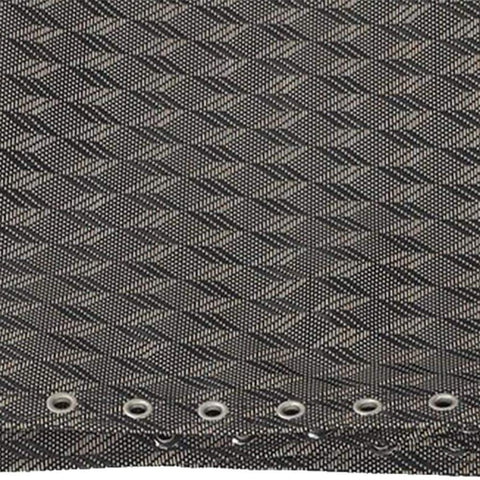 POFET Recliner Replacement Cloth for Non- Gravity Chairs Pouch Holes 63x17inch - Rhombus- Grey, as described