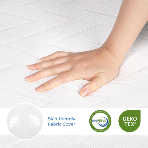 Vesgantti Folding Mattress Double 15CM Memory Foam Foldable Mattress