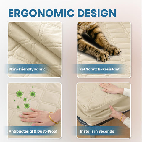 Ystyle Fitted Sheet 90 x 200 cm, Microfibre, Fitted Sheet - Mattress Height up to 30 cm, Khaki