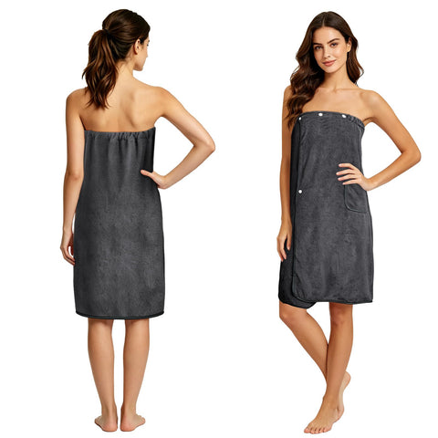 AOOSA Bath Towel Body Wrap for Women, Quick Dry Microfibre Bath Wrap Towel