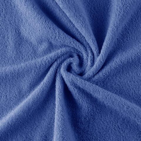 RIZO Top Towel - Set of 1 Shower Towel - Bath Towels - 100% Combed Cotton - 600 g/m2 - Measure 70 x 140 cm - Blue
