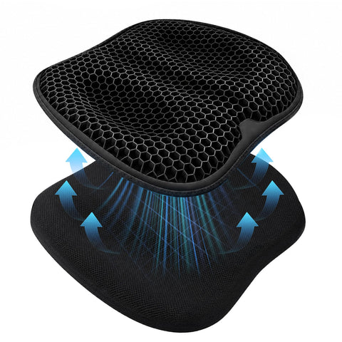 Yotako Honeycomb Cushion - Gel Seat Cushion, Large Size & Non-slip