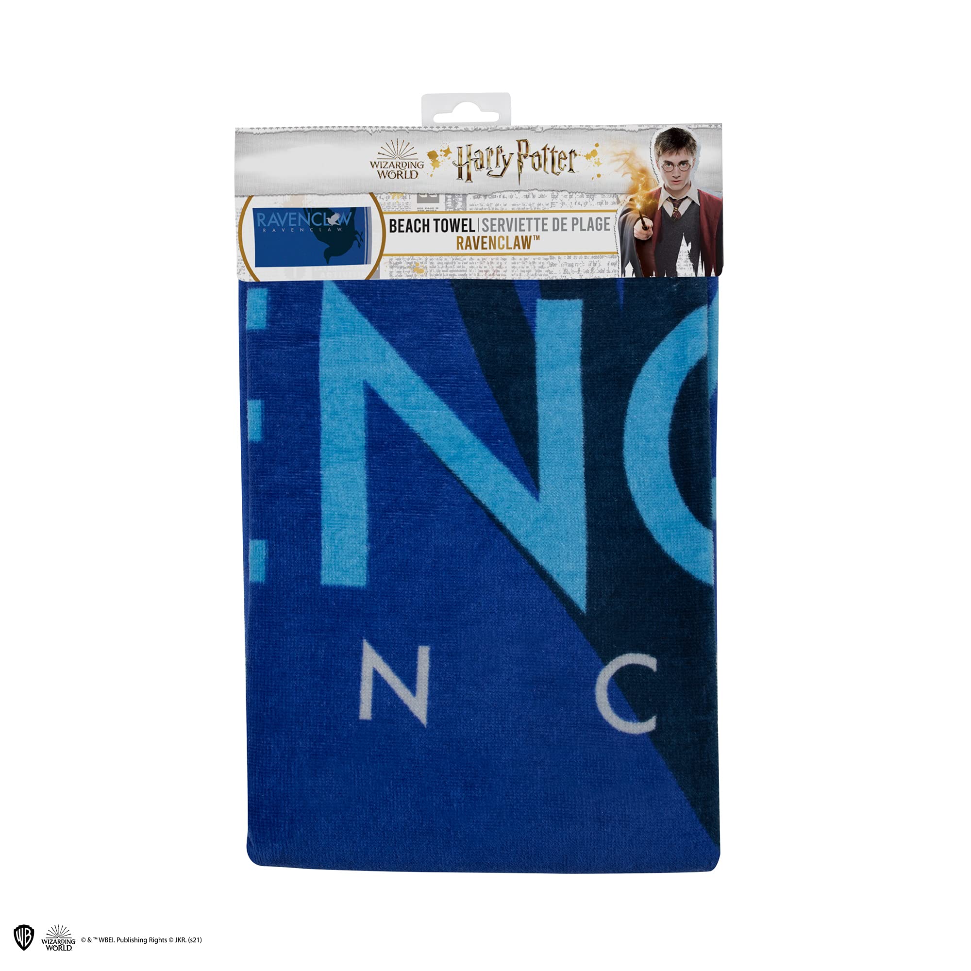 Cinereplicas Harry Potter - Beach Towel Ravenclaw - Official License