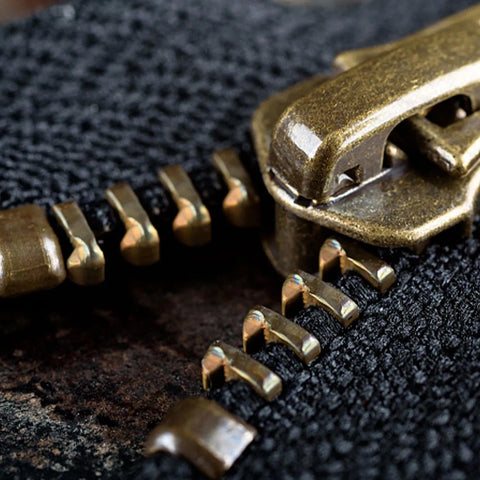 txuzong Zip 65 cm, 26" #8 Metal Zip, Brass Zippers for Jackets, Zips, Separable, for Backpacks, Jackets, Coats