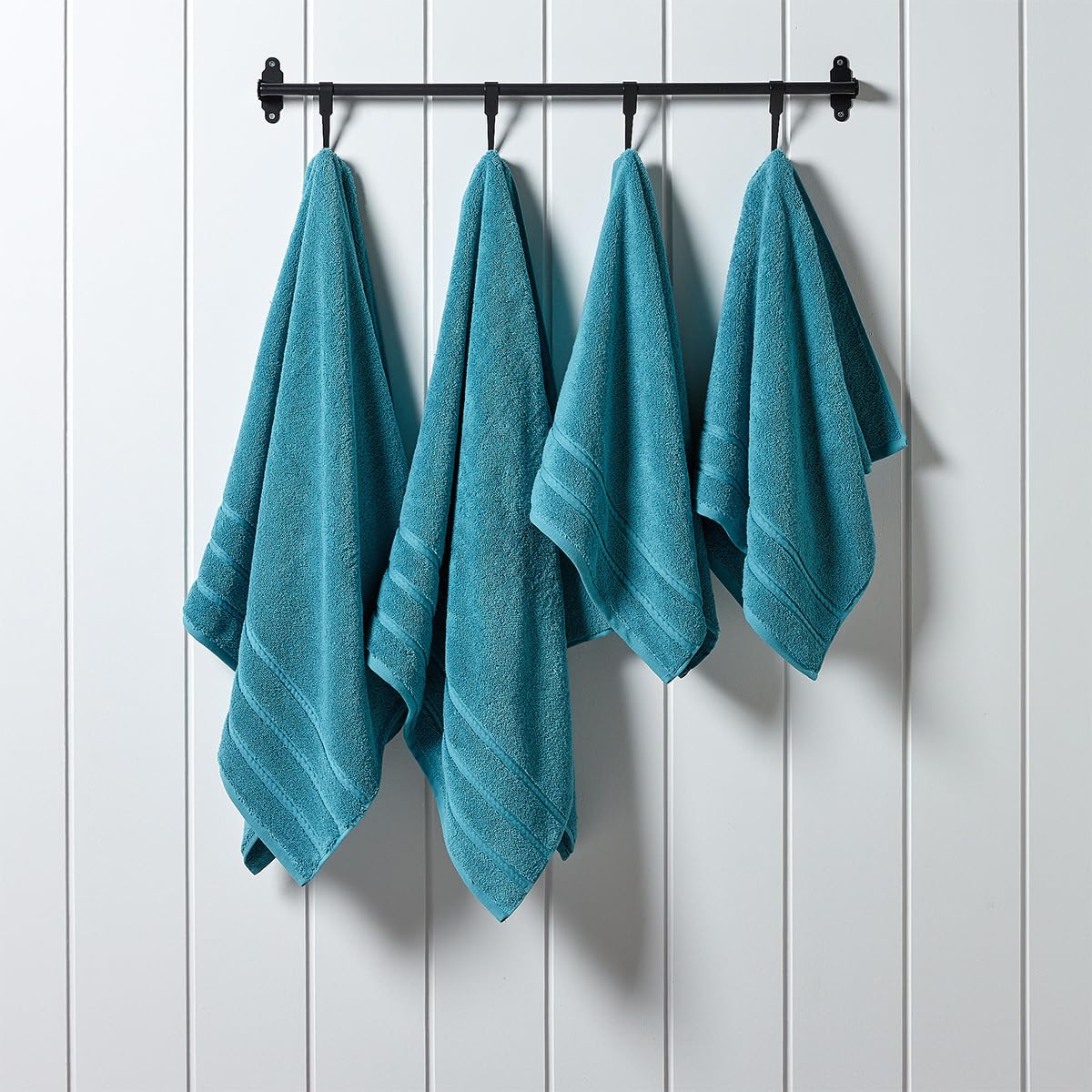 Christy Antalya Large Bath Towels | Set of 6 | 100% Turkish Cotton | 600GSM | Soft Plush Luxury Towel Set