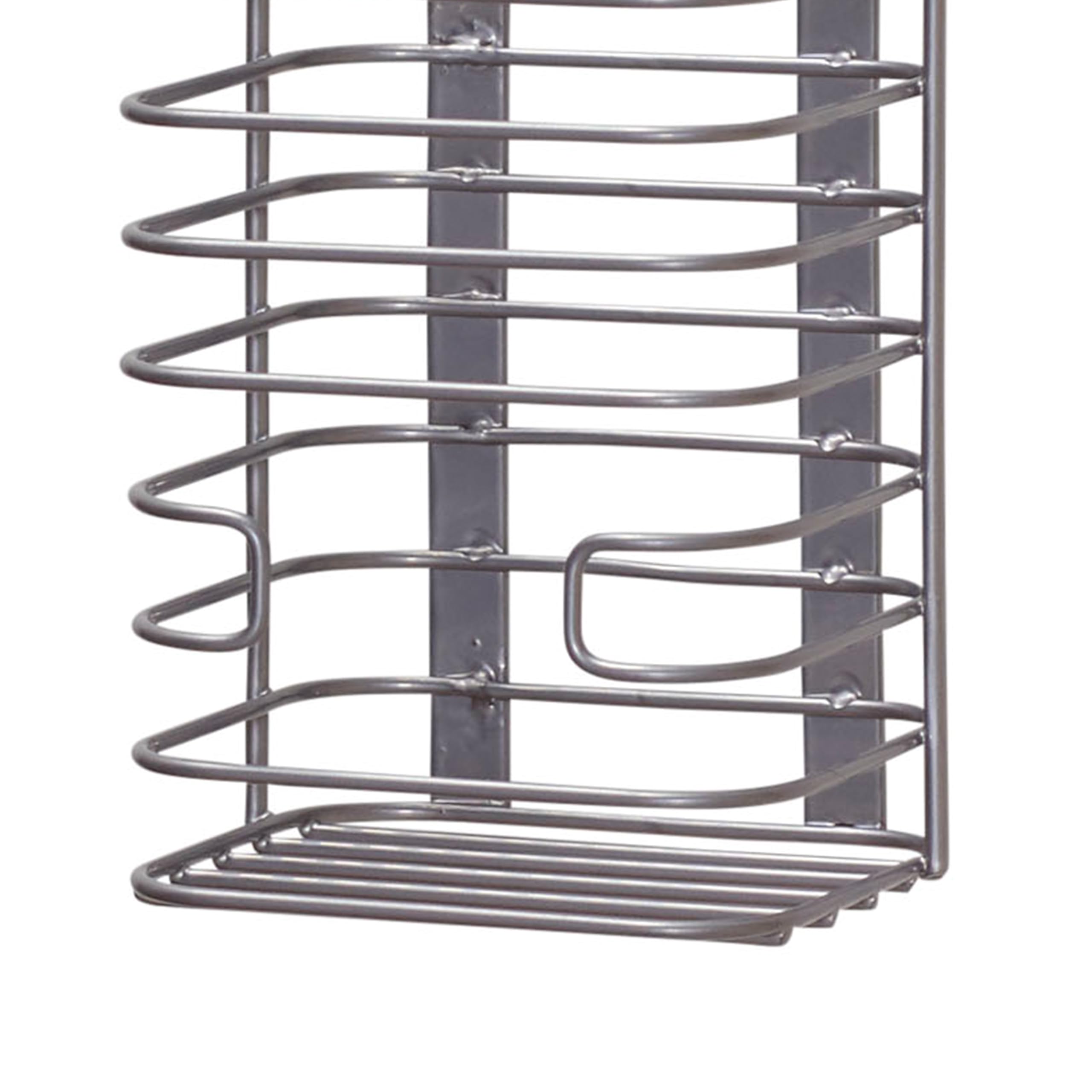Household Essentials 1223-1 Trash Bag Holder Dispenser | Mounts to Solid Cabinet Doors or Walls
