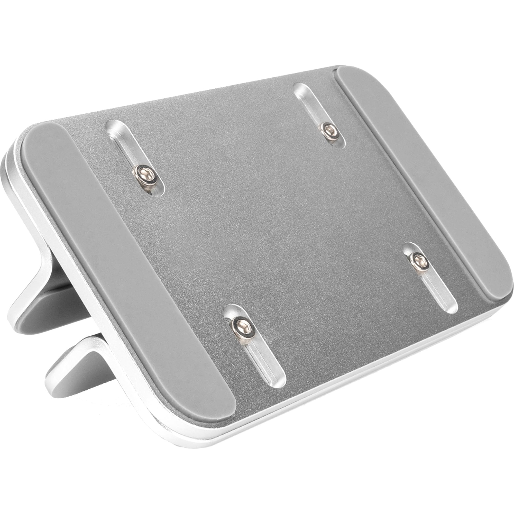 Digitus vertical notebook stand - variable size 7.7-40 mm - anti-slip pads - silicone pads inside - timeless aluminium design - 10kg load capacity