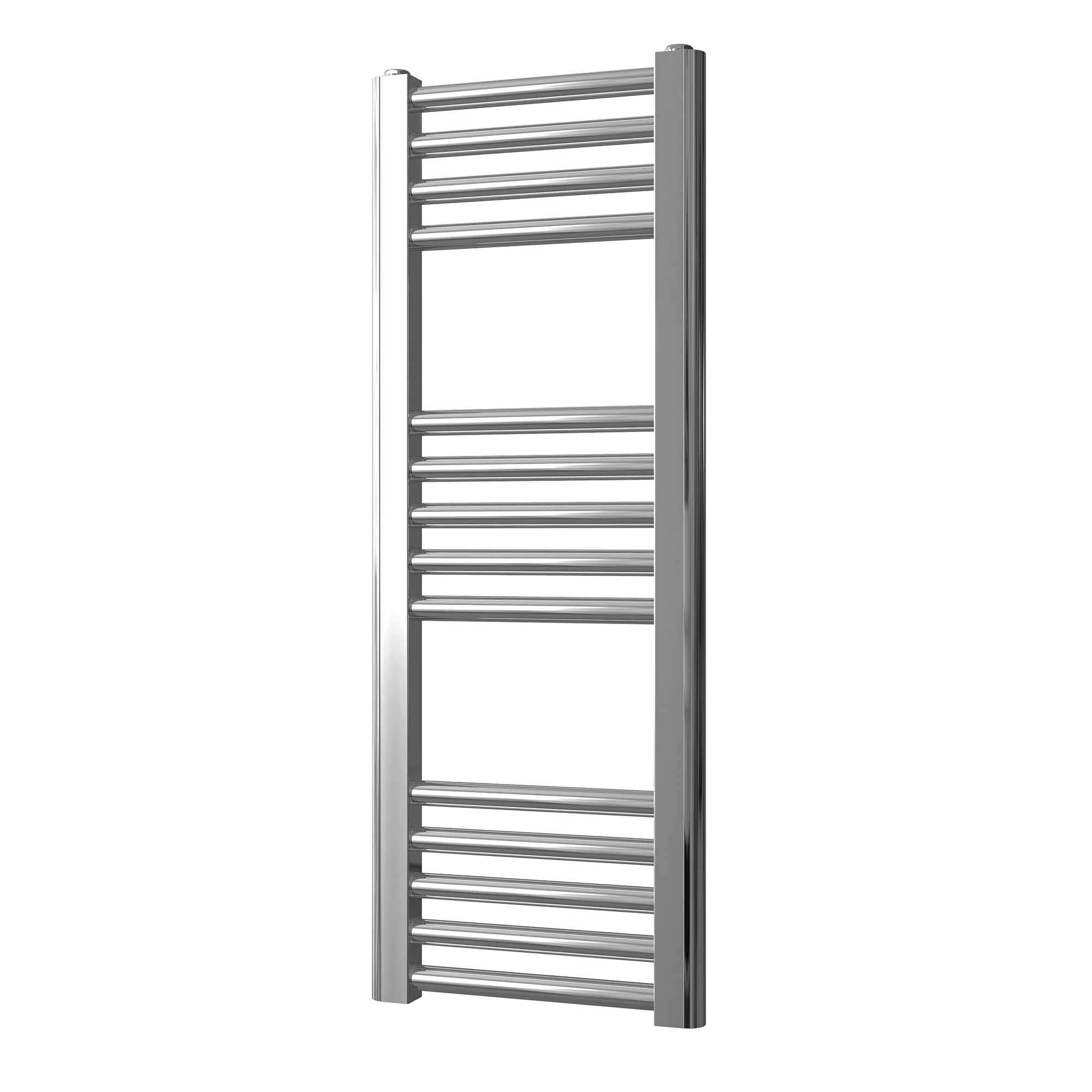 Greened House Chrome Heated Towel Rail 300mm W x 800mm H