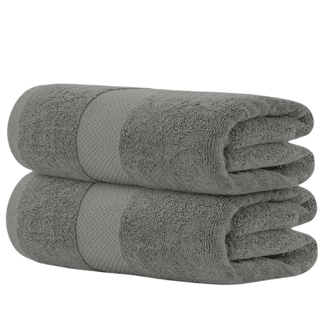 Hieftan Towels Bath Sheet Set – 100% Cotton Pack of 2 Extra Large Bath Sheets Towel 600gsm Highly Absorbent Rapid Dry Super Sheets for Bathroom 140 X