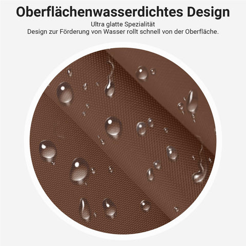 Lerores Shower Curtain, 120 x 160 cm, Brown, Weighted Hem, Anti-Mould Textile, Water-Repellent, Washable Polyester Fabric Bath Curtains for Bathroom