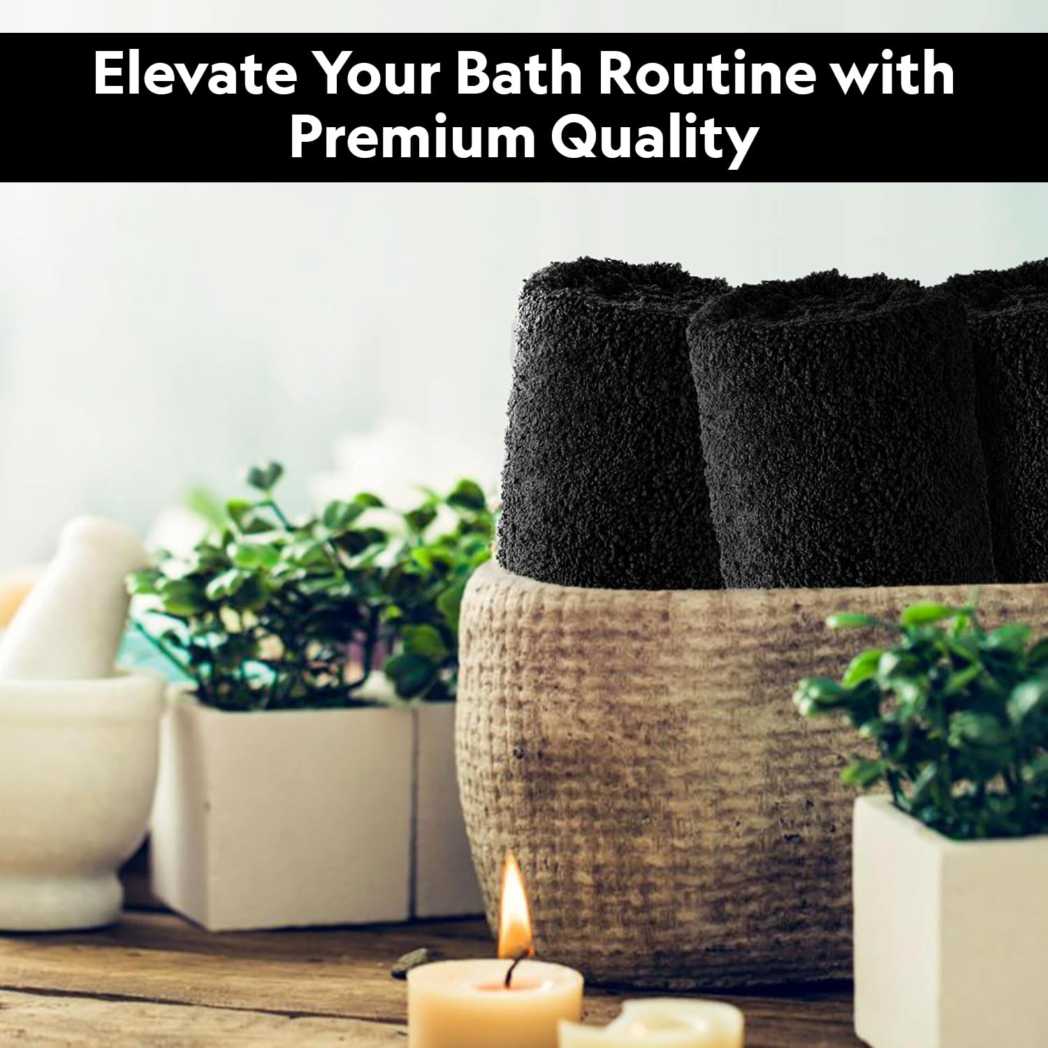 Hieftan Towels Bath Sheet Set – 100% Cotton Pack of 2 Jumbo Extra Large Bath Sheets Towel 600gsm Highly Absorbent Rapid Dry Super Sheets for Bathroom