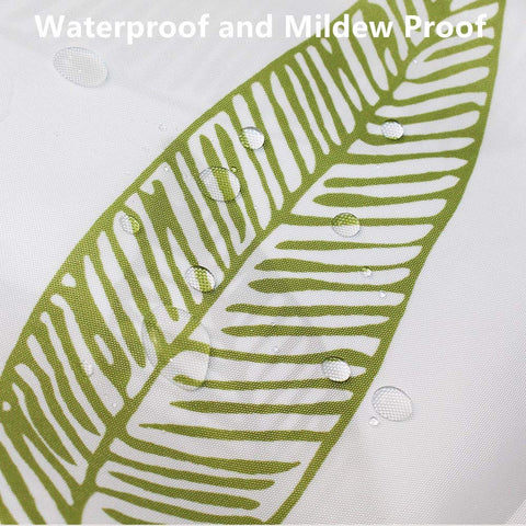 mefound Shower Curtain Waterproof & Mould Resistant Premium Hotel Quality Polyester Bathtub Curtain Weighted Hem & Rust-Proof Grommets 180 x 180 cm