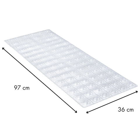 TATAY Bath Mat 96x36 cm Resistant to Mold and Microbes Barcelona Design