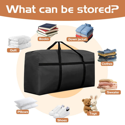 Moving Storage Bags Large,Heavy Duty Moving Bags Extra Large Strong 4 Pack