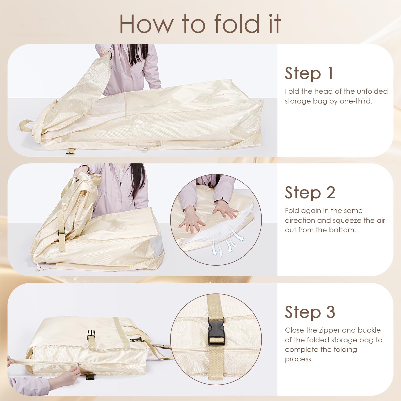 KEEGH Wedding Dress Garment Bag, 72 Inch Long Dress Carrier Travel Bag