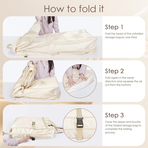 KEEGH Wedding Dress Garment Bag, 72 Inch Long Dress Carrier Travel Bag