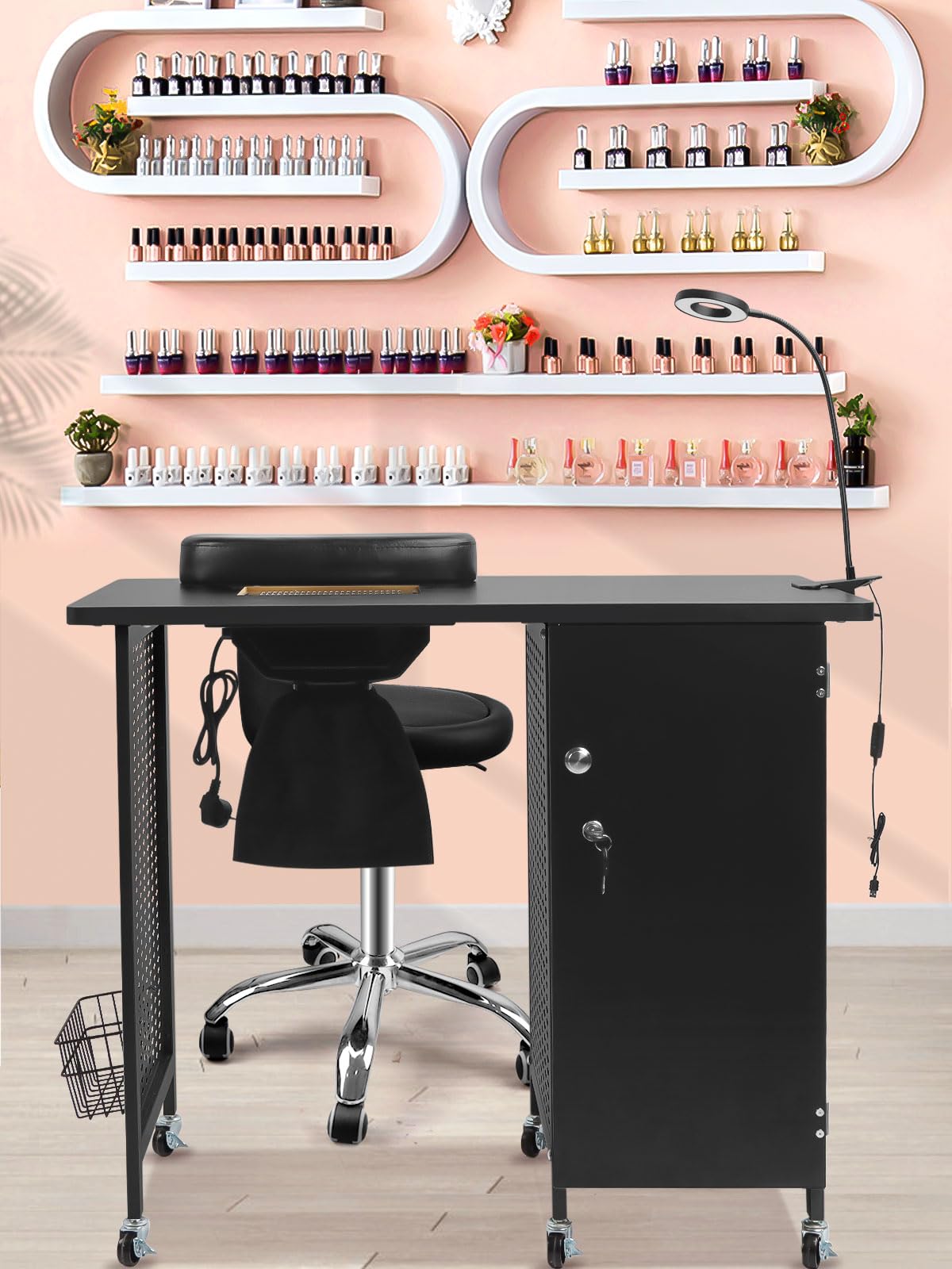 Kalolary Professional Manicure Table Salon Nail Station