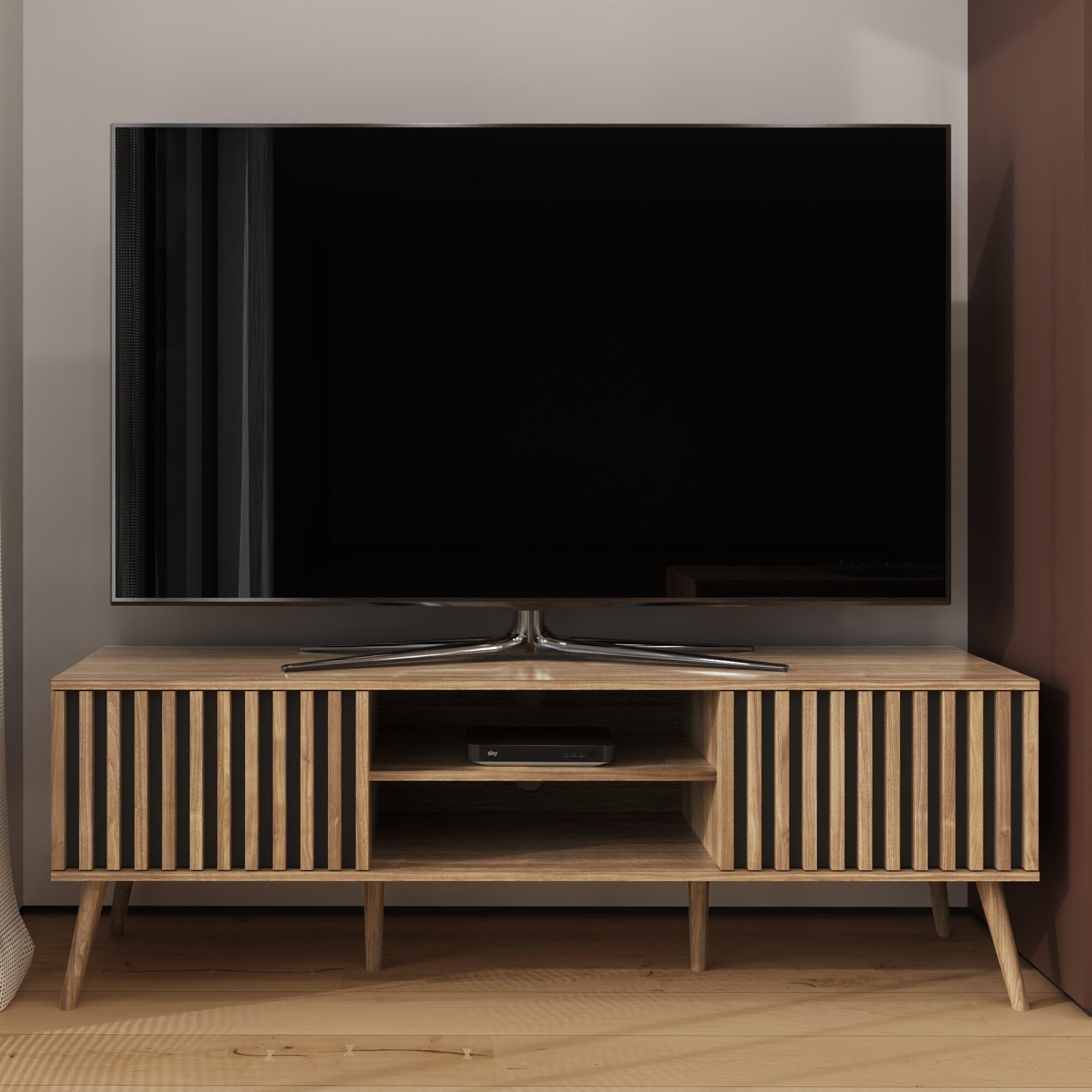 GFW Rowan TV Unit Oak