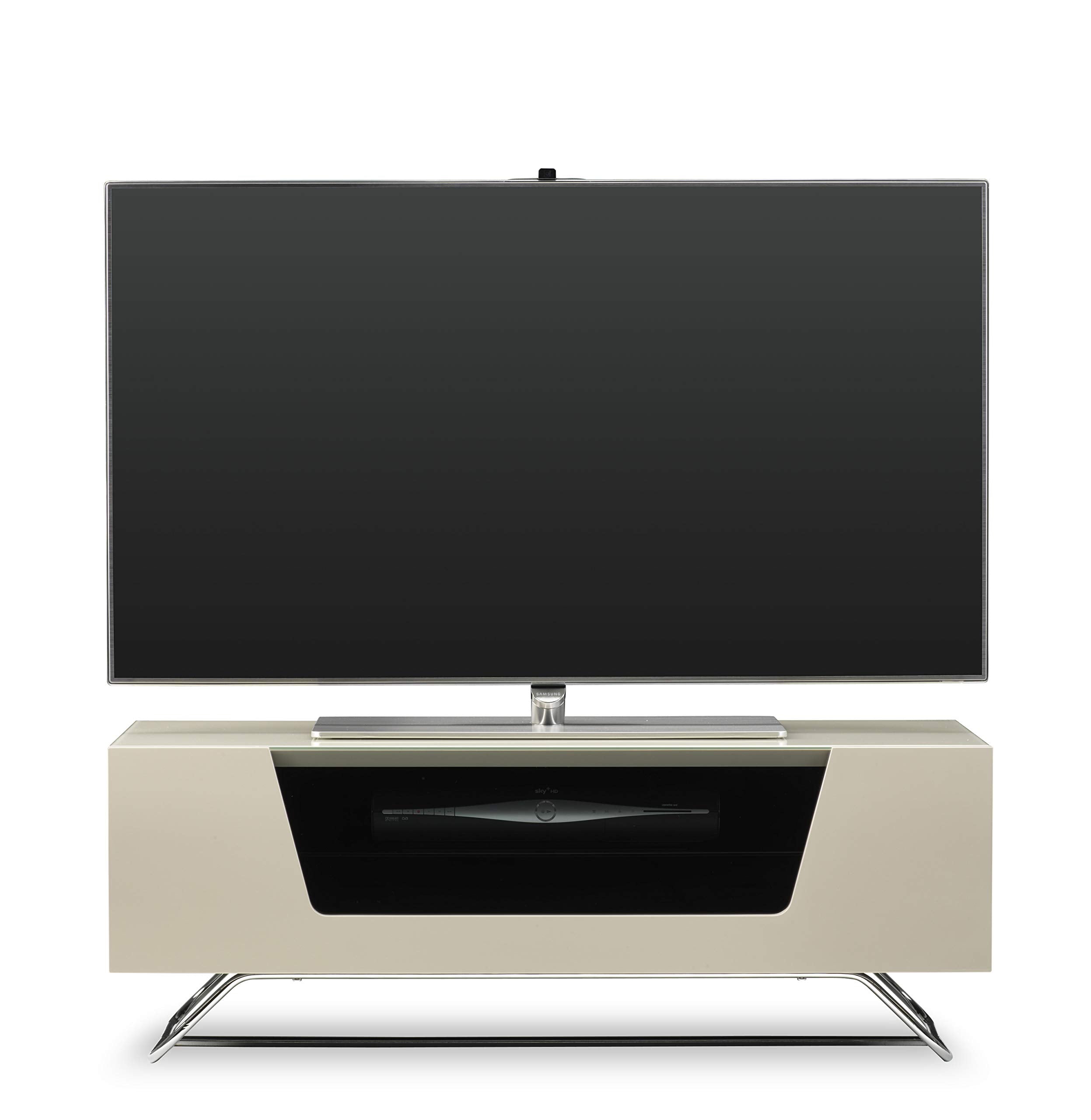 Alphason Chromium 2 1000 TV Cabinet - Ivory
