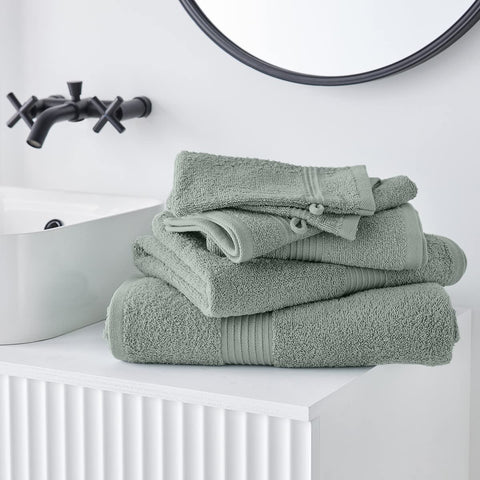 Today Essential Celadon Celadon Plain Bath Towel Cotton 70 x 130 cm