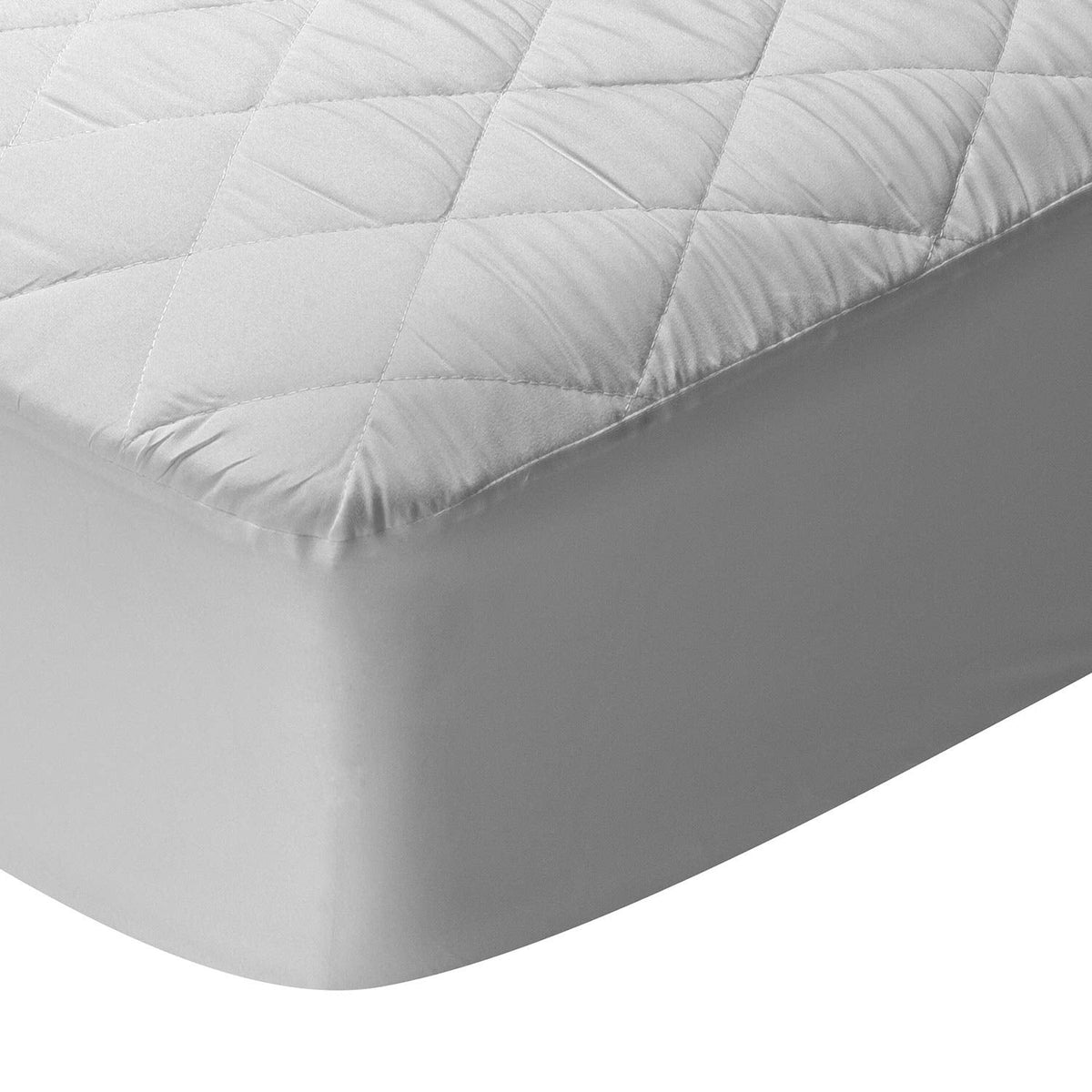 Pikolin Home - Pack of 2 Waterproof Mattress Protectors Quilted and Breathable Silktouch, Oeko-Tex Certified, for 150 cm Beds, up to 32 cm High
