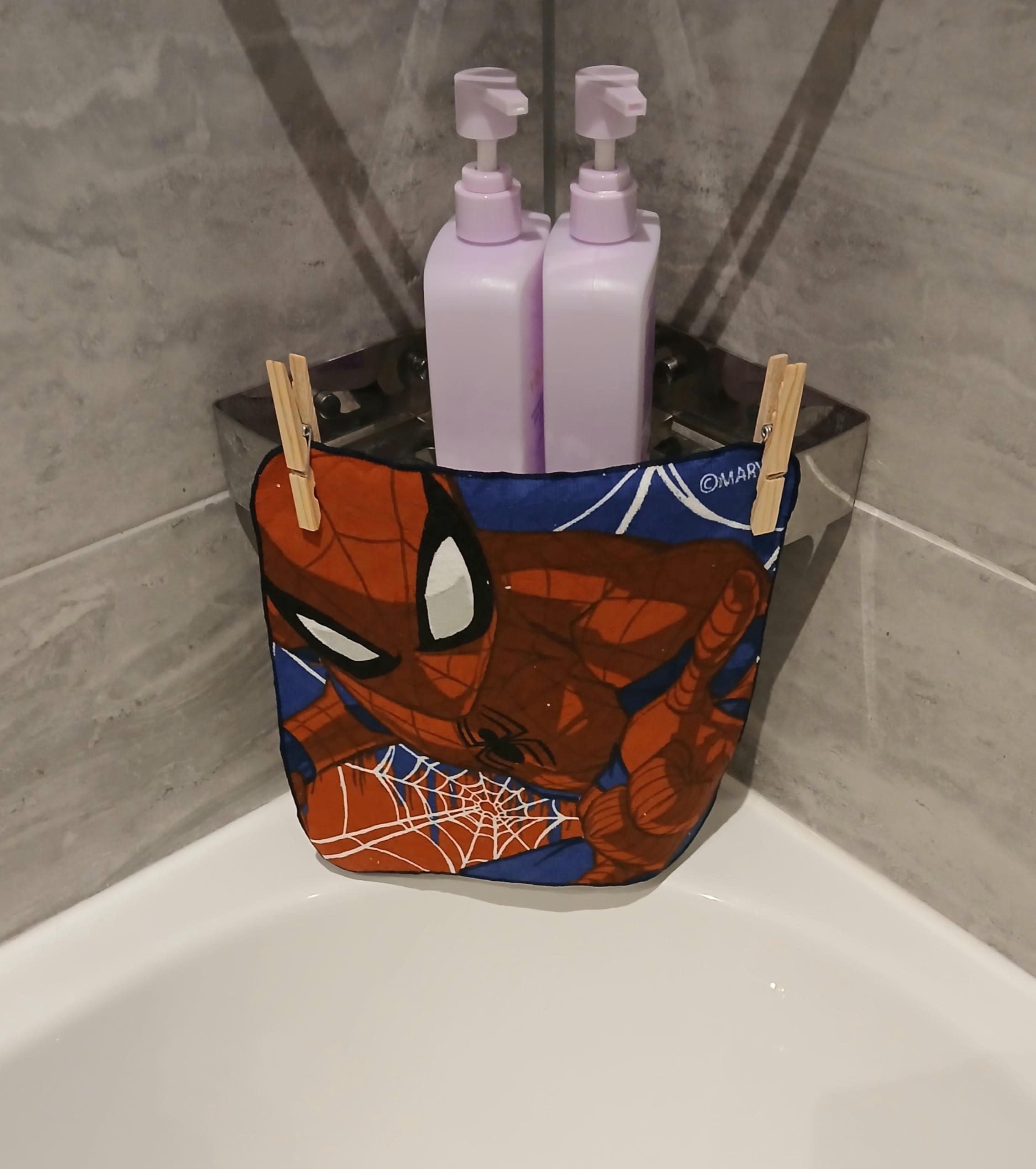 Lex's Linens Spidey & Little Mermaid 2 Pack Magic Face Cloths