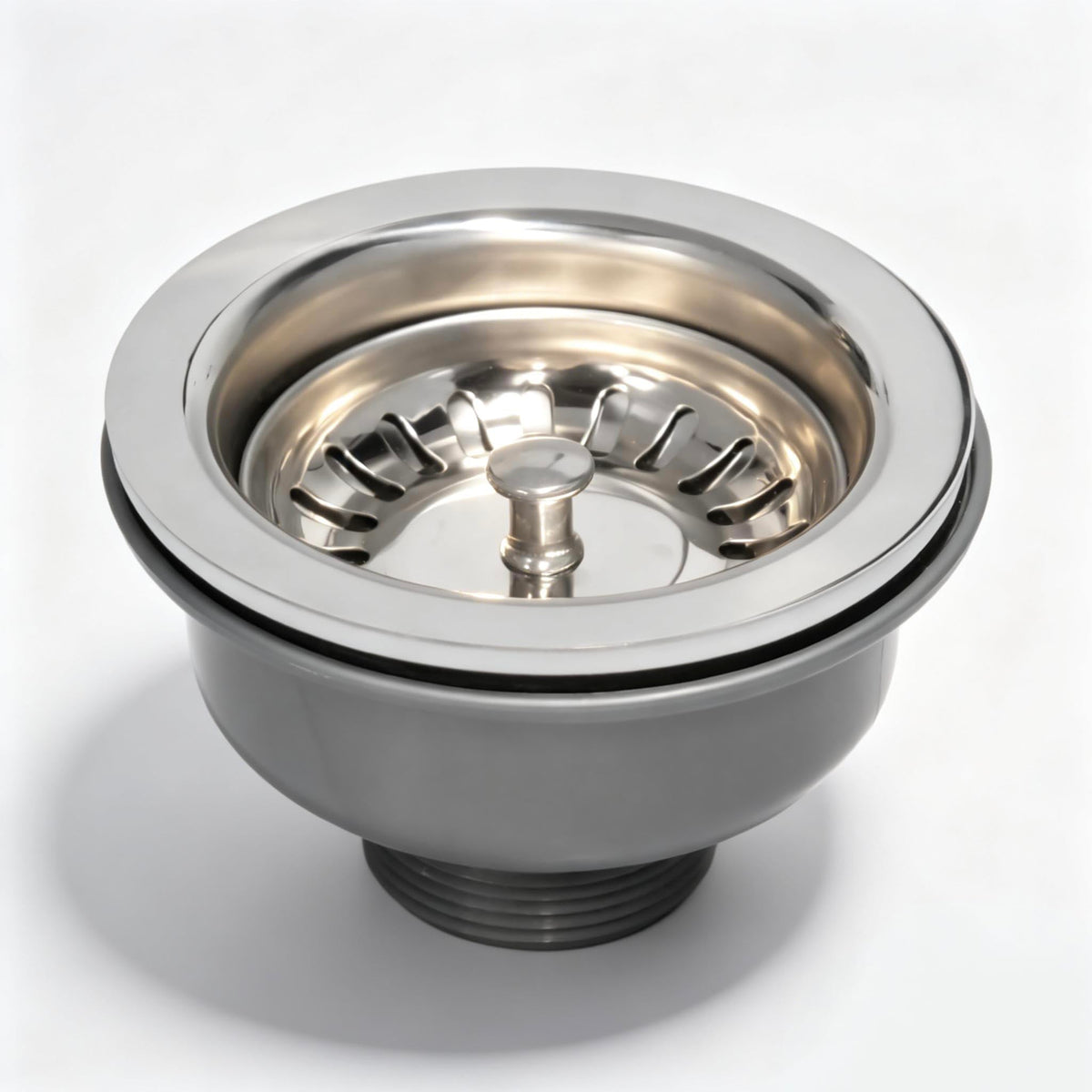 Inodiref Ø 110mm Stainless Steel Sink Waste, Kitchen Sink Drain Strainer
