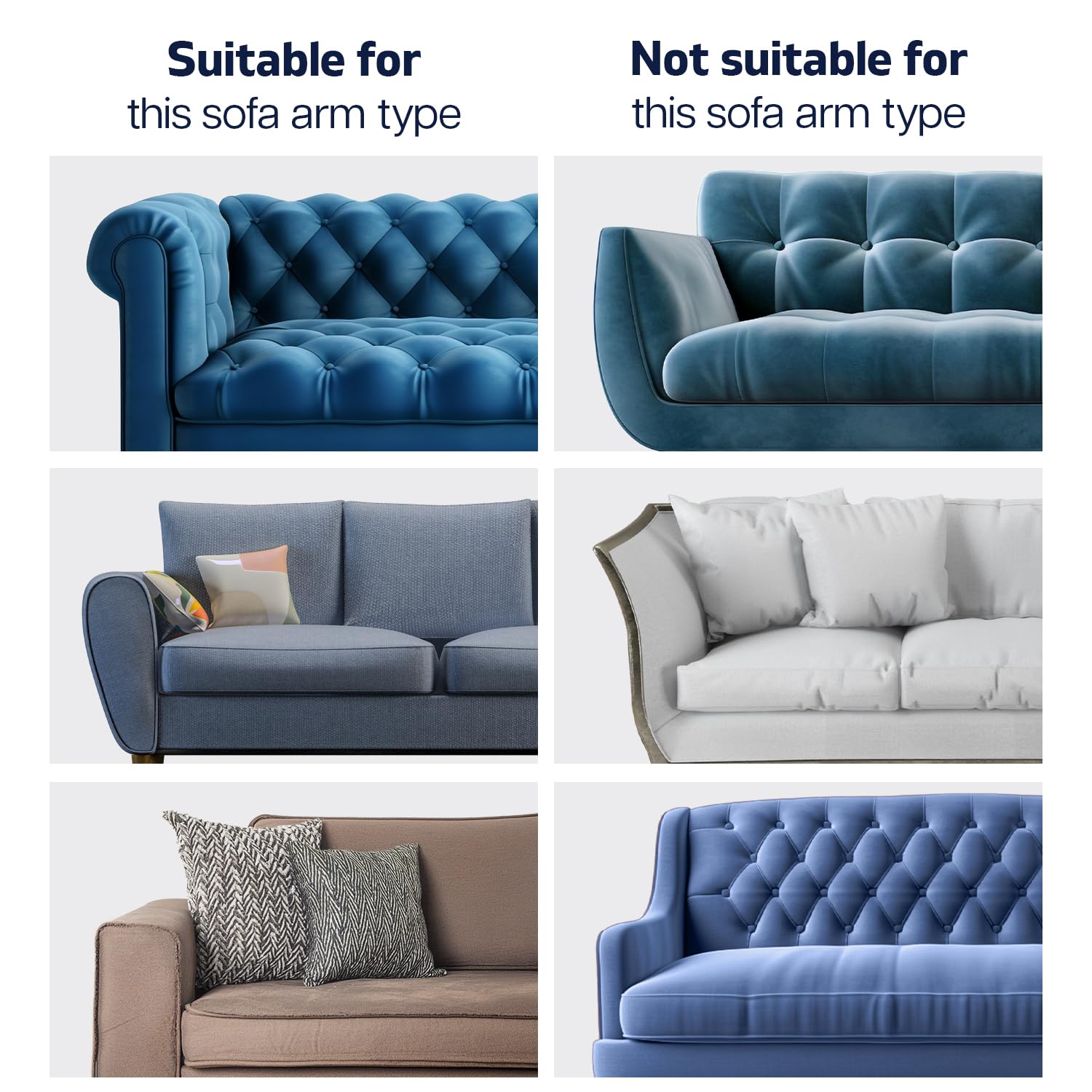 Sofa Arm Tray, Foldable Couch Tray Wooden Armrest Tray, Sofa Tray & Organiser for Drinks, Snack, Magazine, and Remote (Acacia Wood)